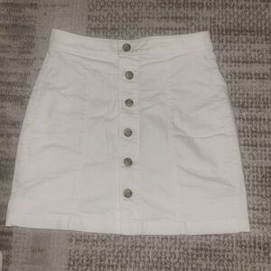 Loft Button Down Skirt